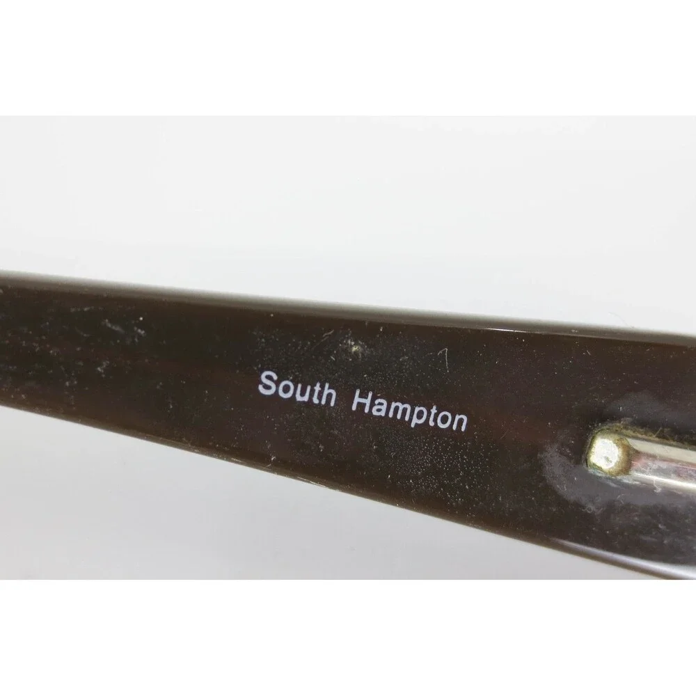 South Hampton SH806 BR Brown Rectangular Eyeglasses Filigree Scroll 52-18-130